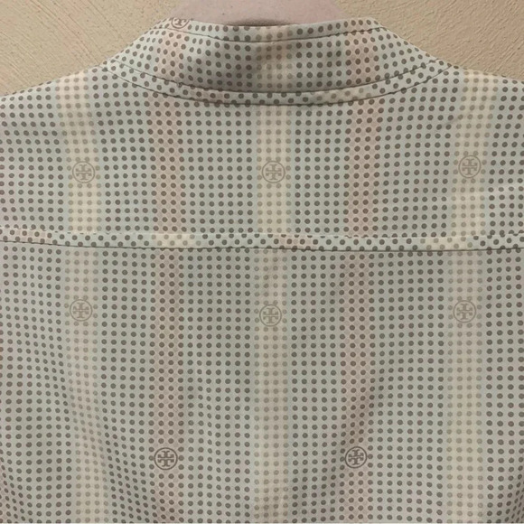 Tory Burch Sleeveless Silk Blend Blouse Size 4 - Picture 6 of 8